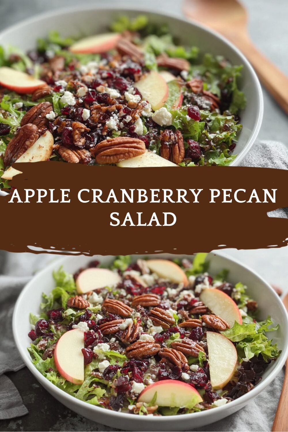 Apple Cranberry Pecan Salad Recipe With Fresh And Nutty Flavors 7 Apple Cranberry Pecan Salad