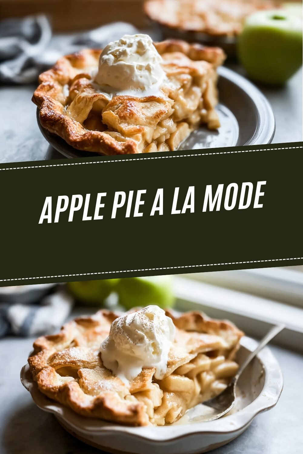 Apple Pie A La Mode