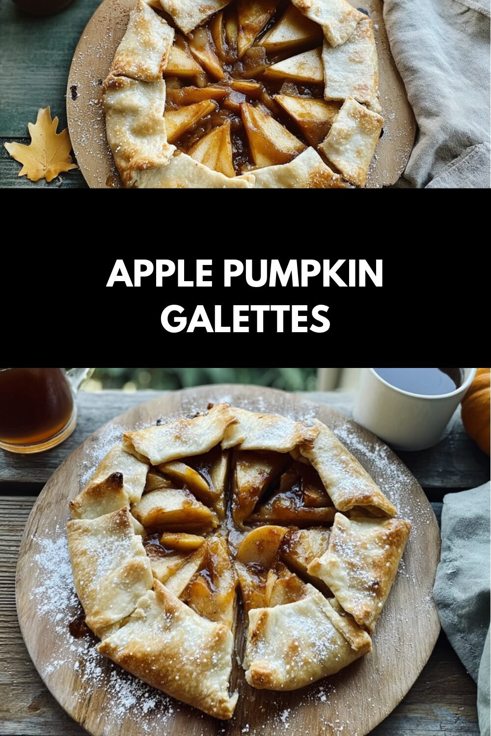 Apple Pumpkin Galettes