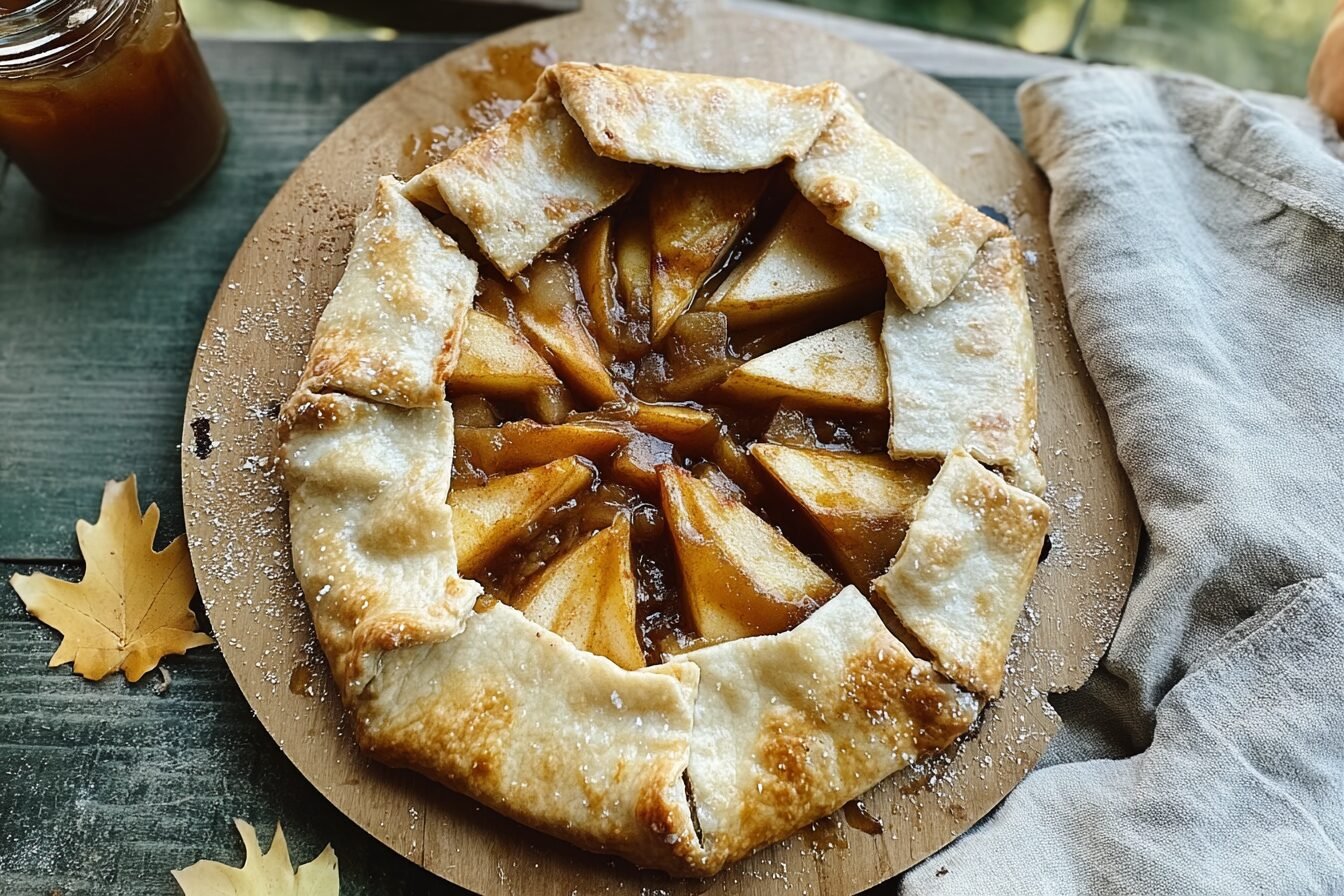 Apple Pumpkin Galettes