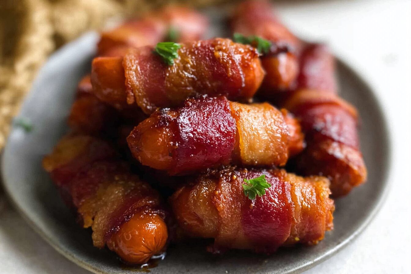 Bacon Wrapped Smokies
