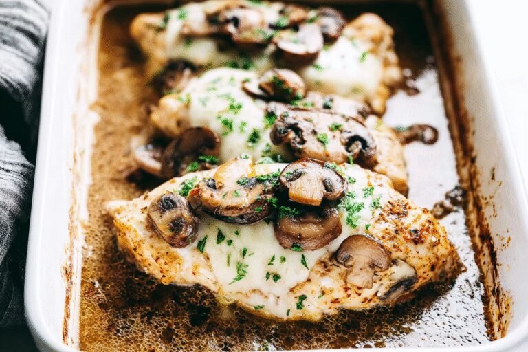 Baked Mushroom Chicken 78.Png