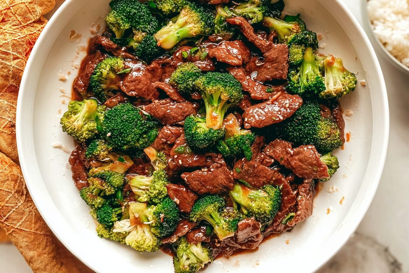 Beef And Broccoli Recipe With Savory Garlic Sauce And Tender Flank Steak 6 Beef And Broccoli Recipe