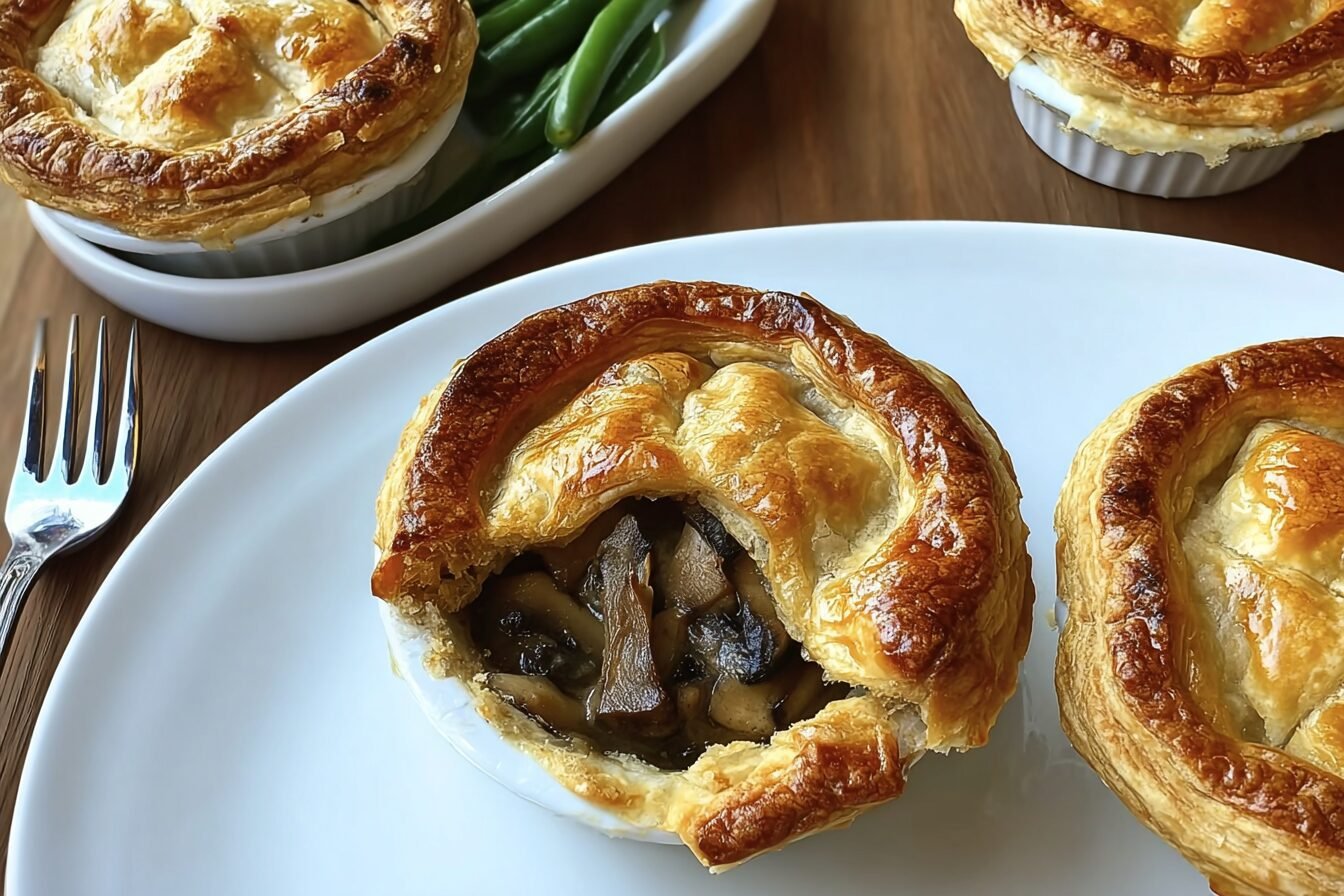 Beef And Mushroom Pot Pies