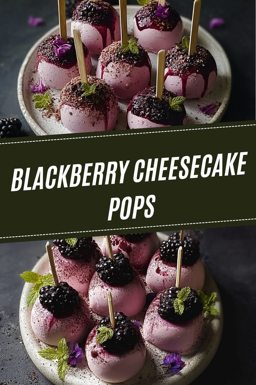 Blackberry Cheesecake Popsicles Recipe For A Creamy Frozen Treat 7 Blackberry Cheesecake Pops