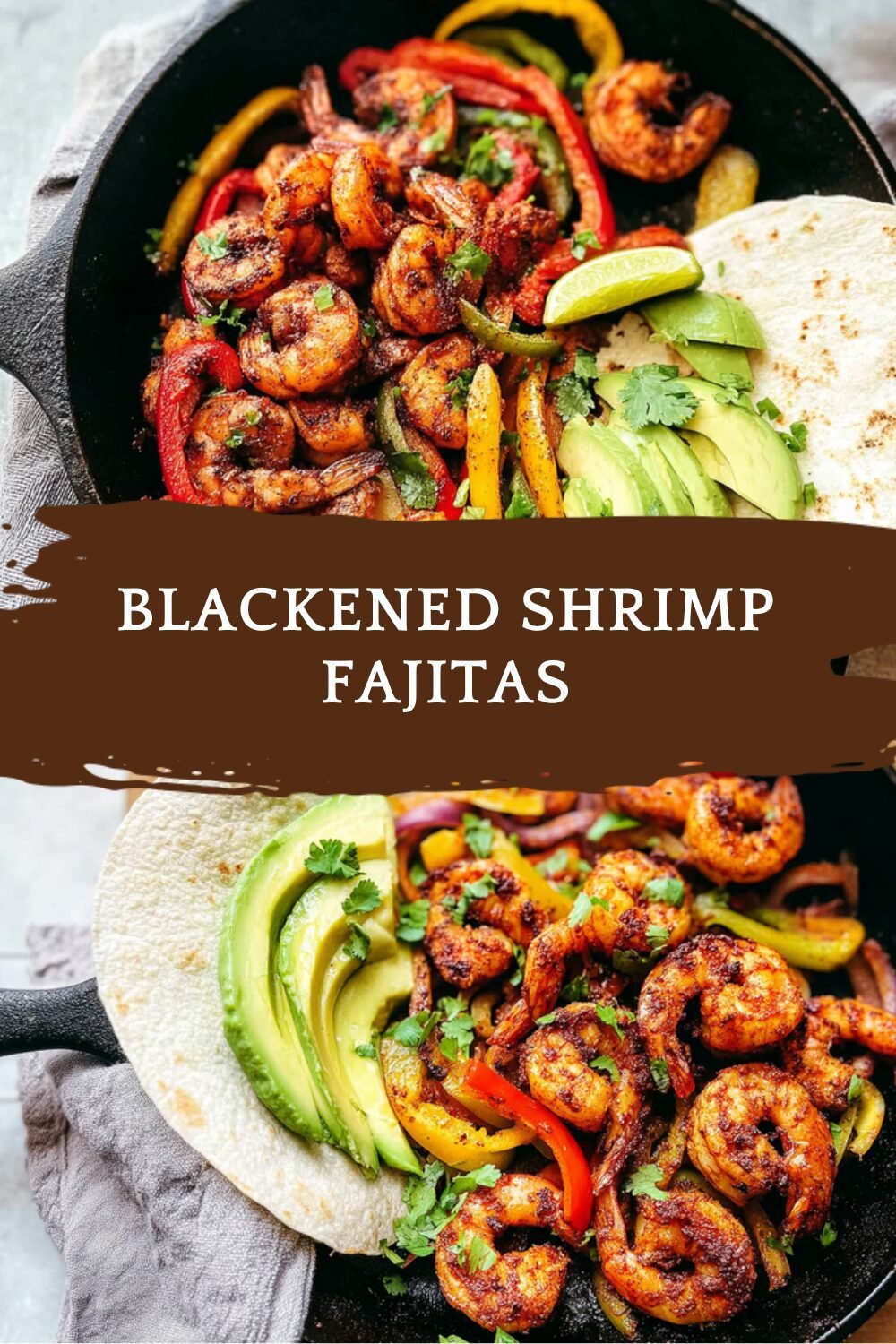 Blackened Shrimp Skillet Fajitas In 20 Minutes 7 Blackened Shrimp Fajitas