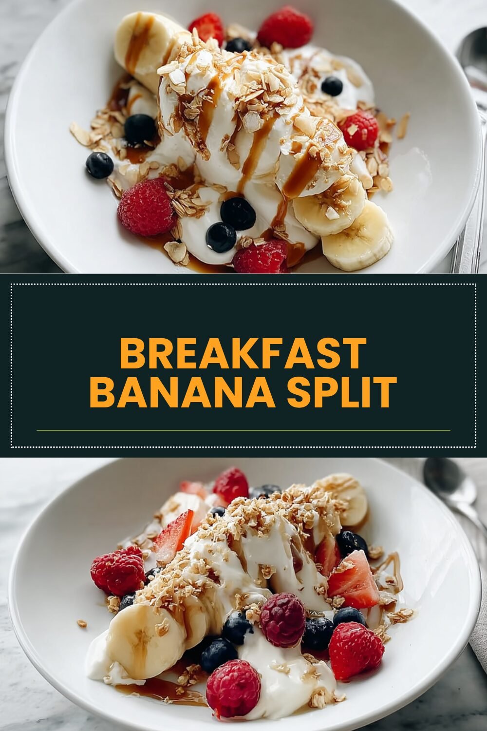 Breakfast Banana Split