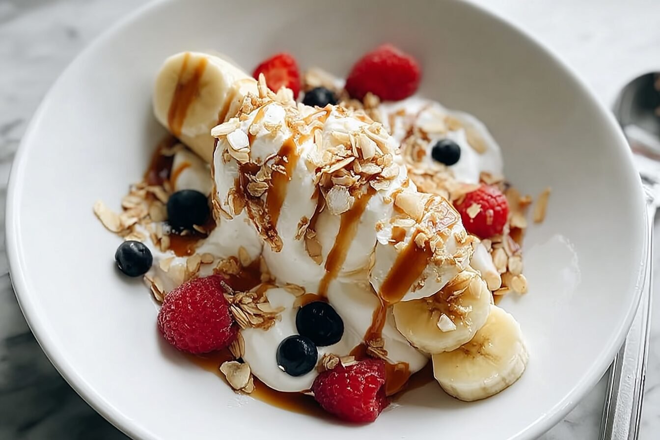 Breakfast Banana Split