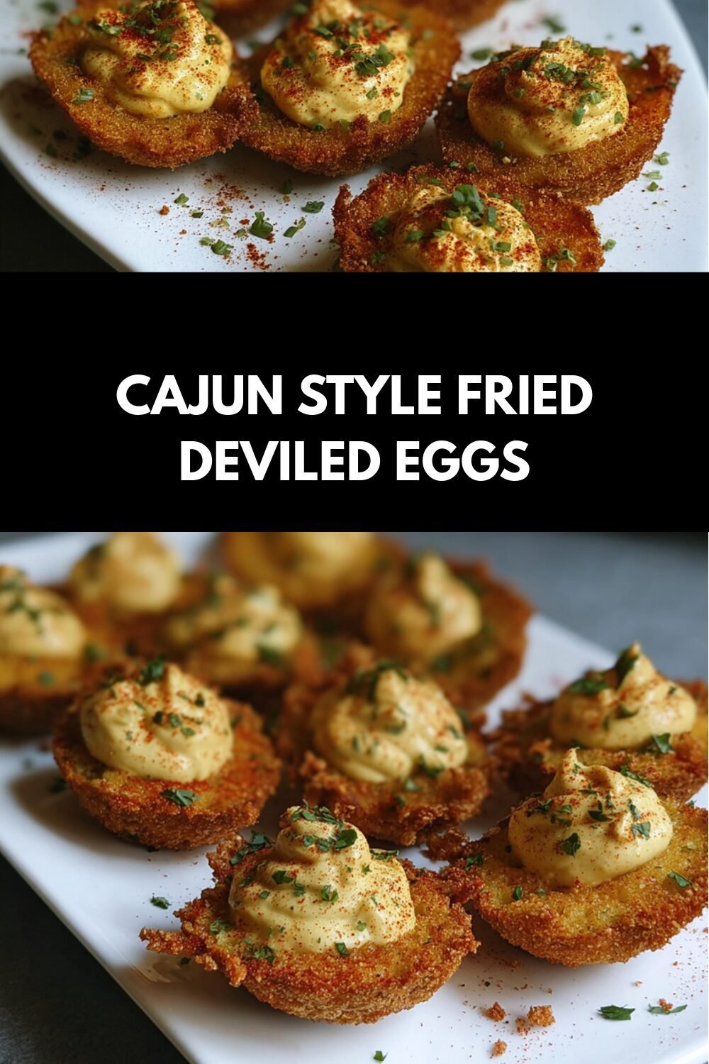 Cajun Fried Deviled Eggs Recipe With Bold Southern Flavors 7 Cajun Style Fried Deviled Eggs