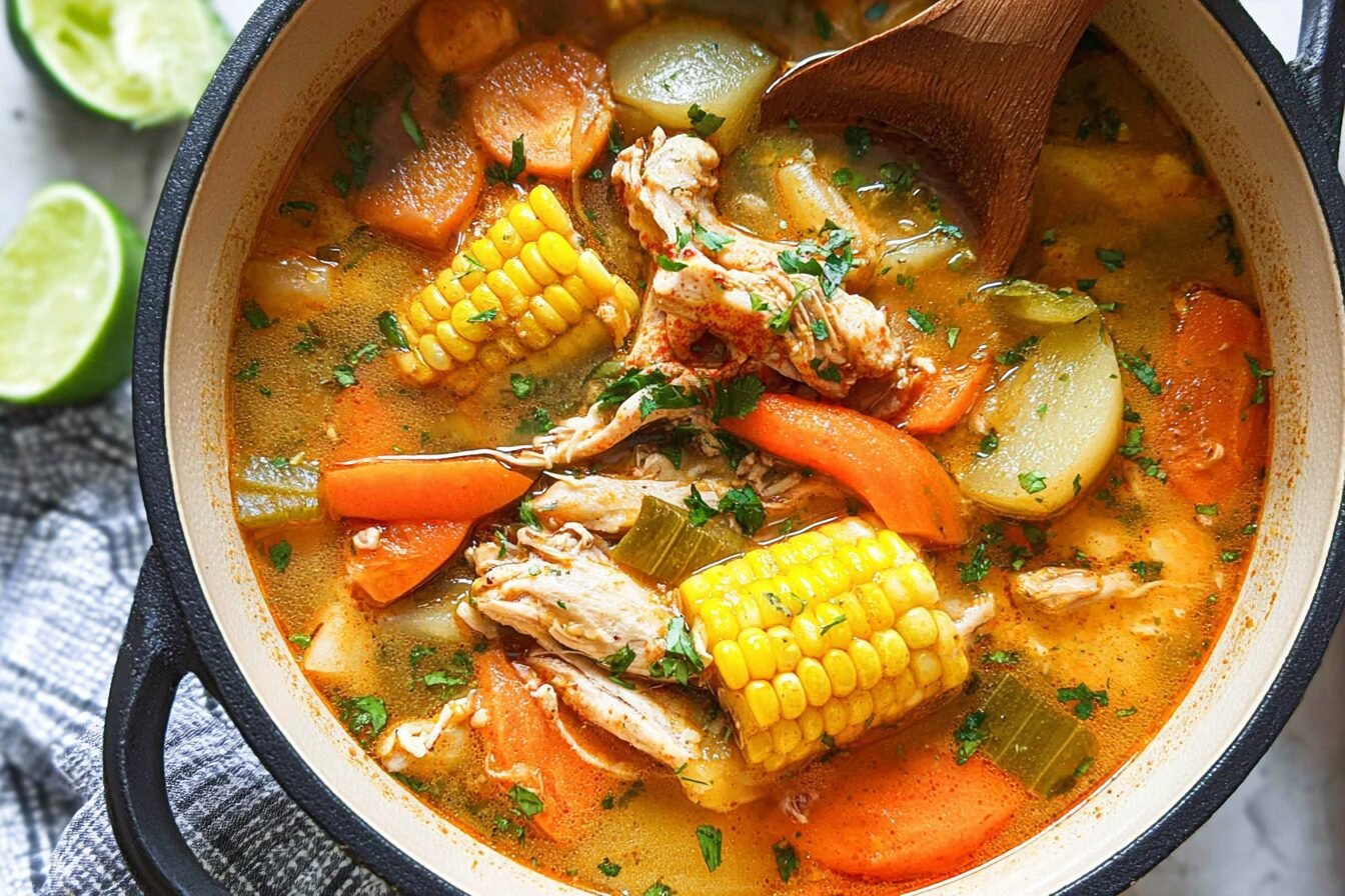 Caldo De Pollo Recipe Easy Homemade Chicken Soup For Comfort 6 Caldo De Pollo