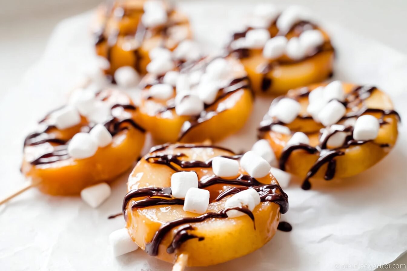 Caramel Apple Slices