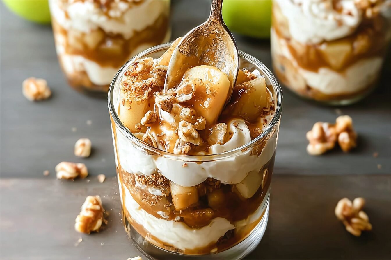 Caramel Apple Trifles