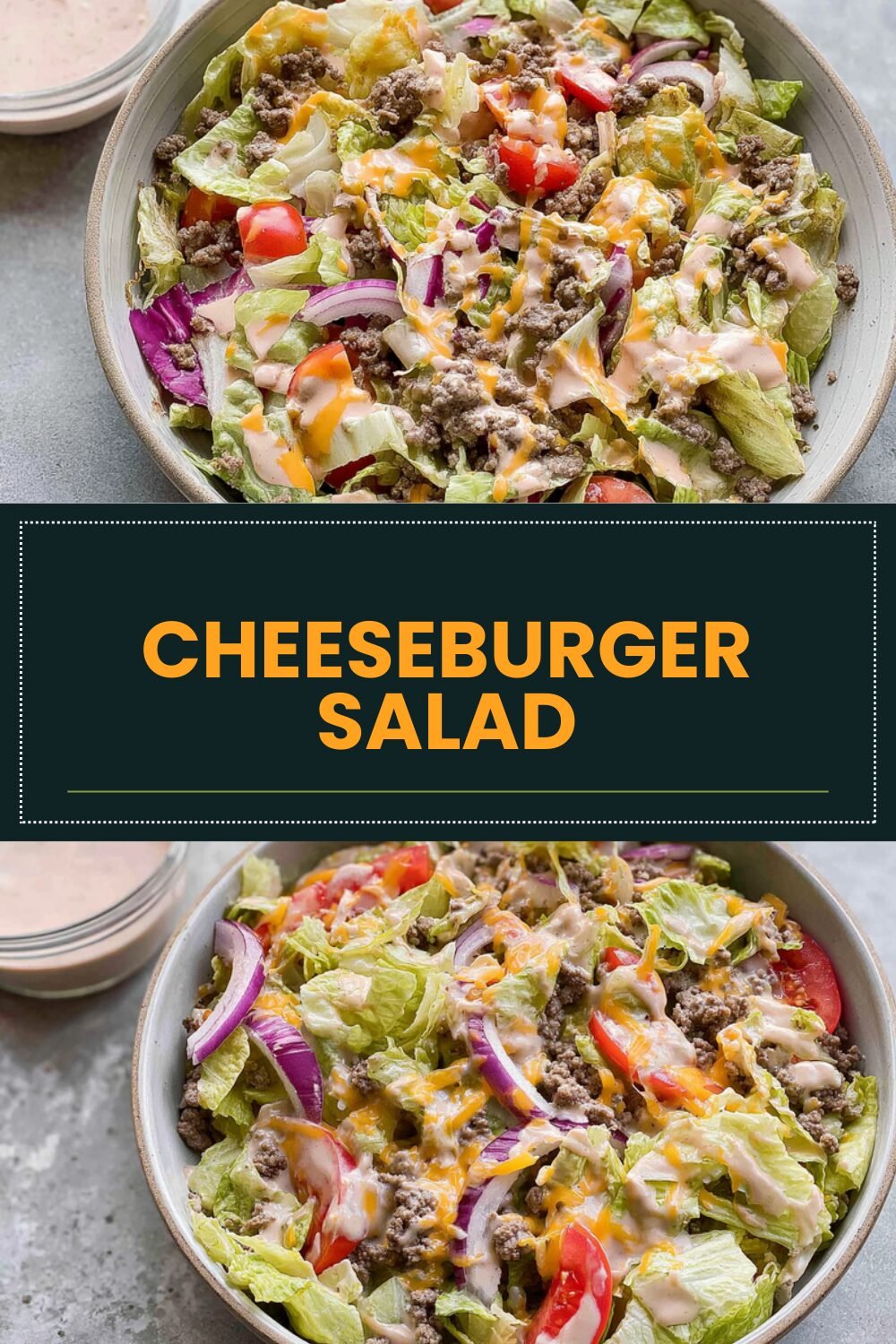 Cheeseburger Salad Recipe: All The Flavor Without The Bun 7 Cheeseburger Salad