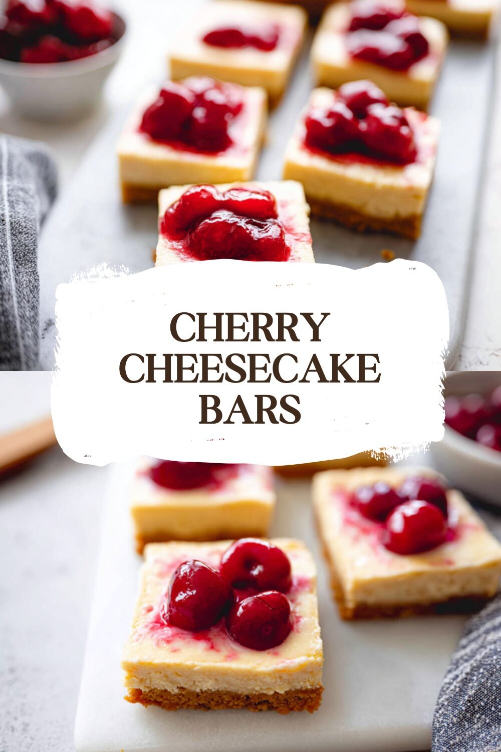 Cherry Cheesecake Bars