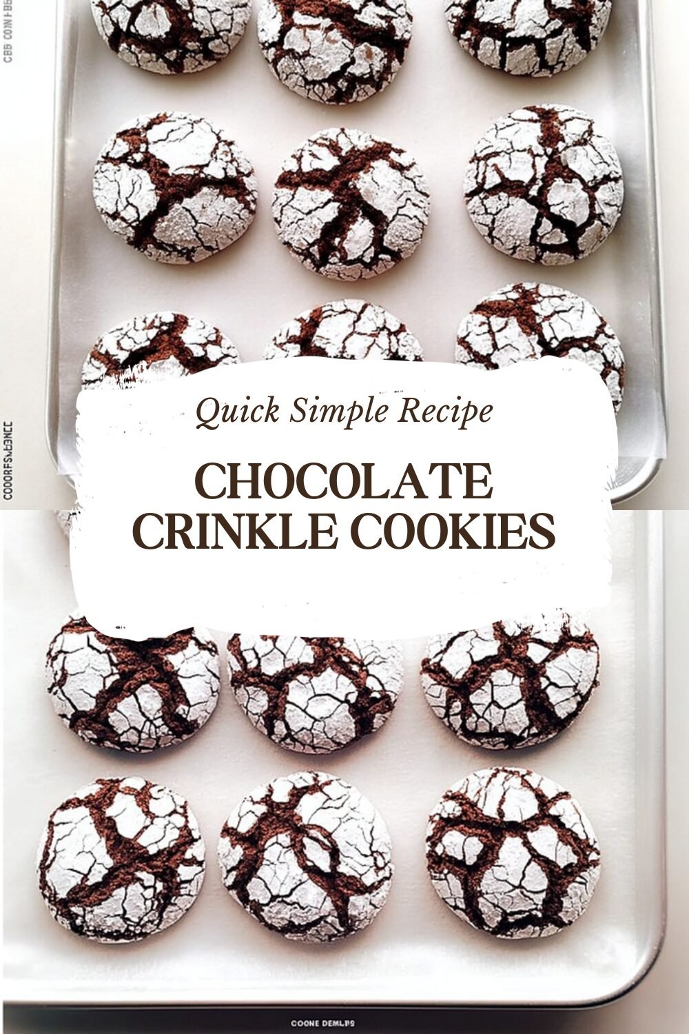 Chocolate Crinkle Cookies Recipe With Soft And Chewy Texture 4 Chocolate Crinkle Cookies