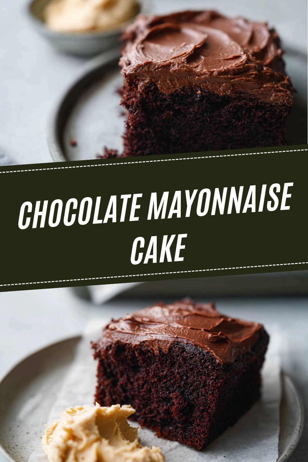 Chocolate Mayonnaise Cake