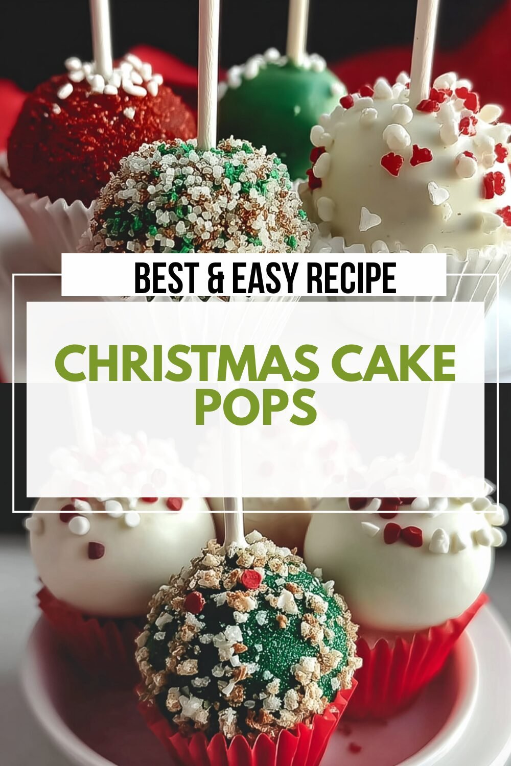 Christmas Cake Pops