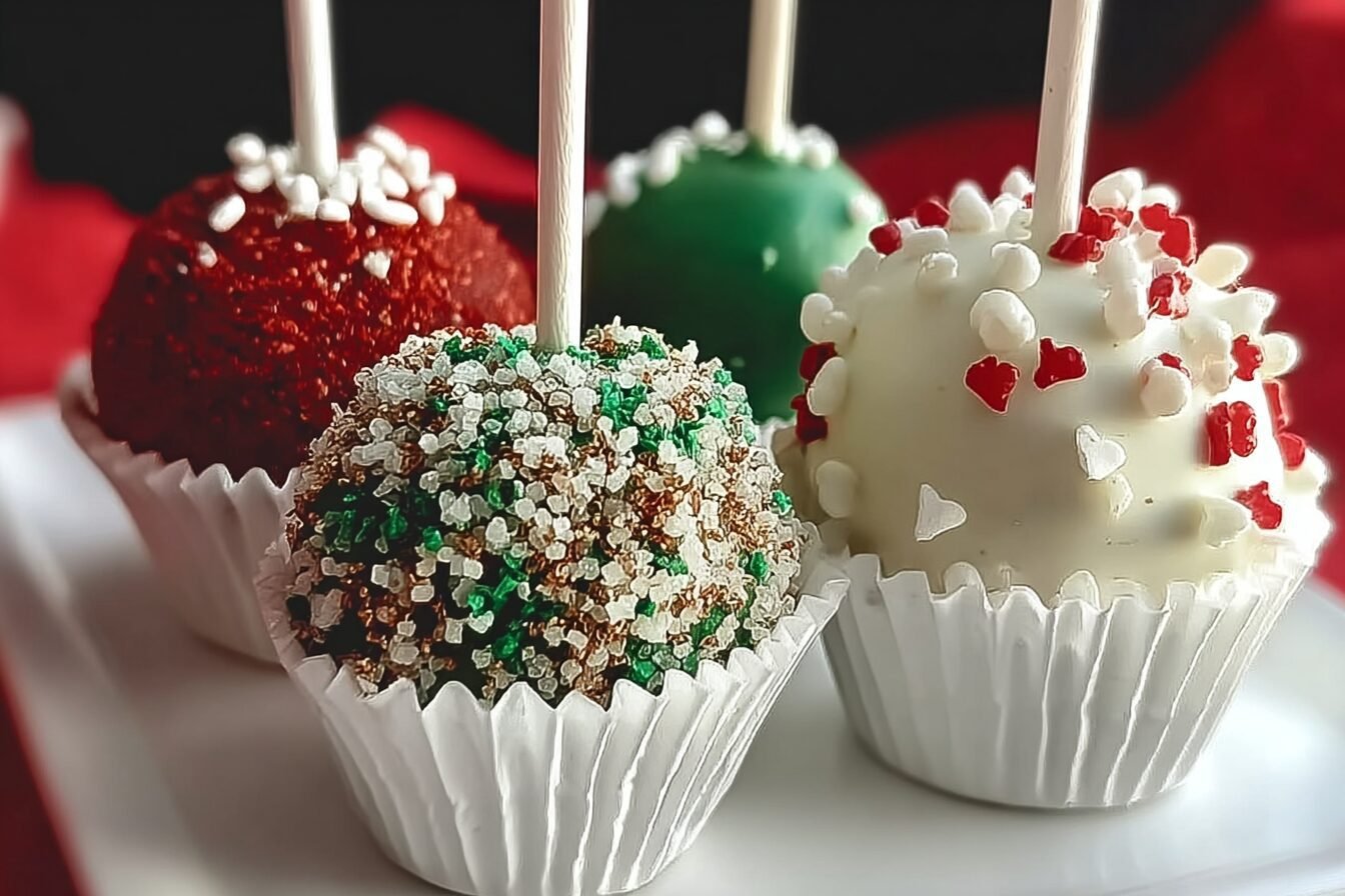 Christmas Cake Pops