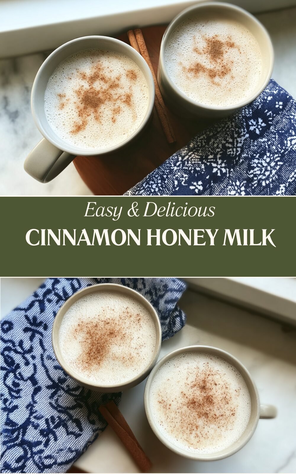 Cinnamon Honey Milk