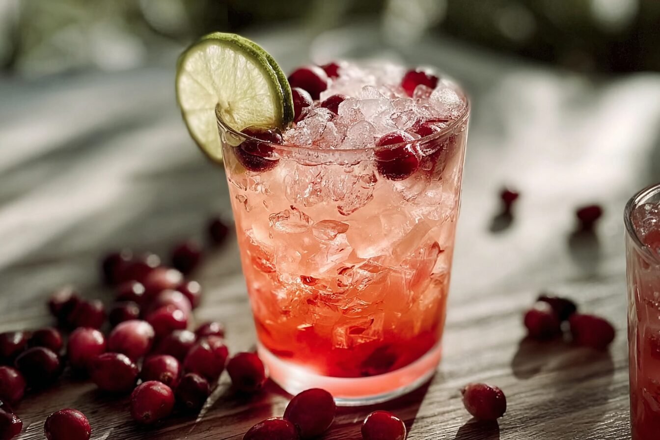 Cranberry Ginger Paloma