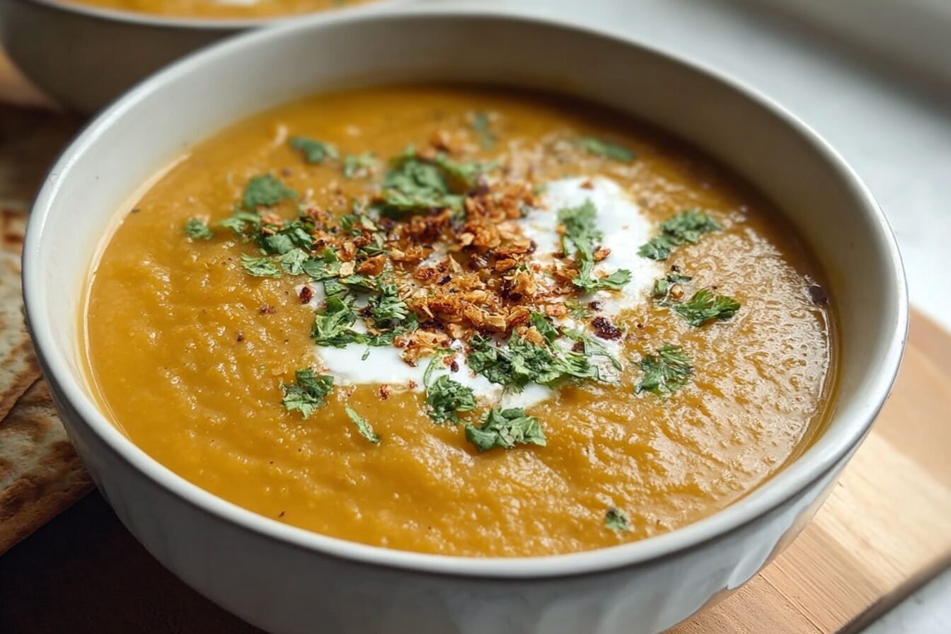 Curried Sweet Potato Soup Recipe With Warm Spices And Creamy Texture 6 Curried Sweet Potato Soup