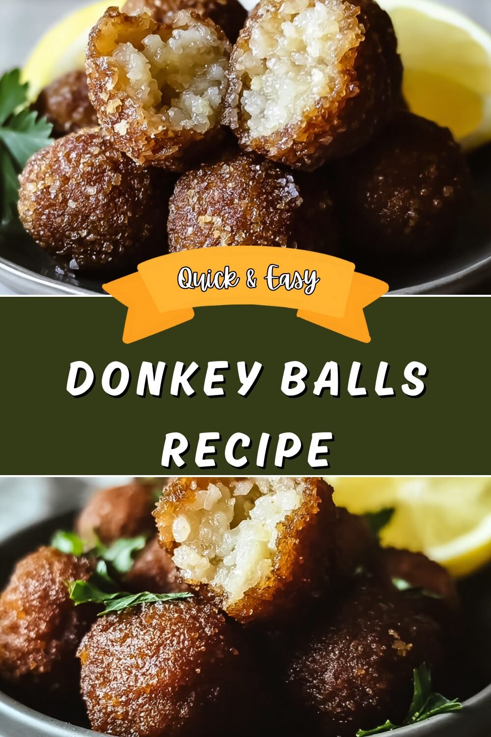 Donkey Balls Recipe