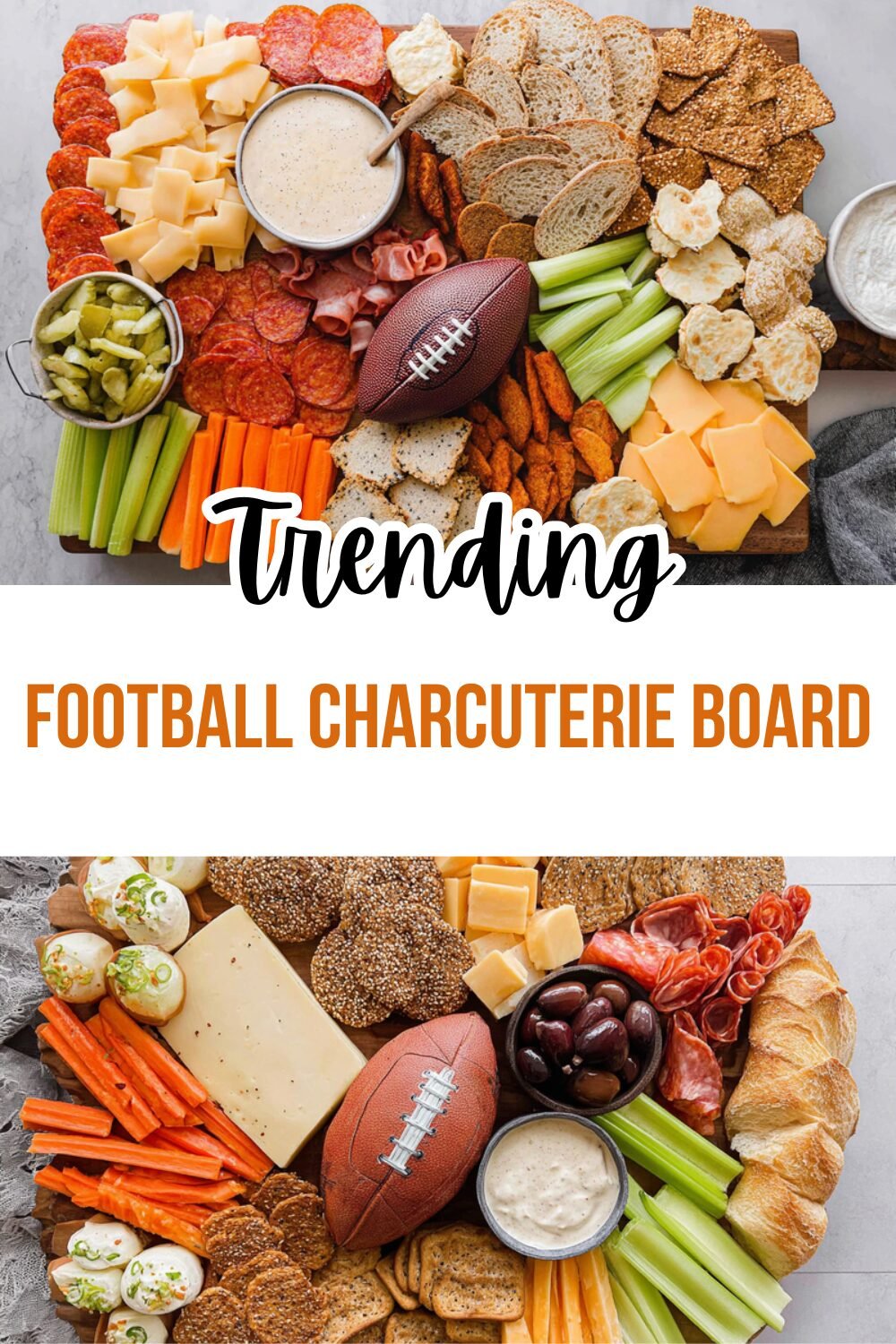 Football Charcuterie Board