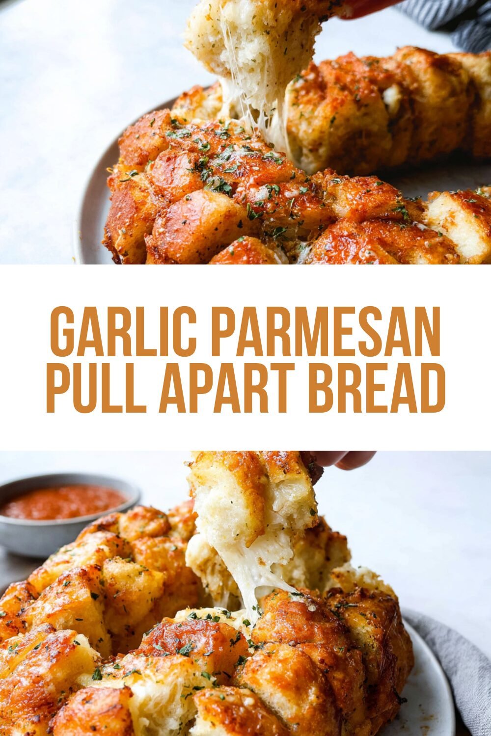 Garlic Parmesan Pull Apart Bread
