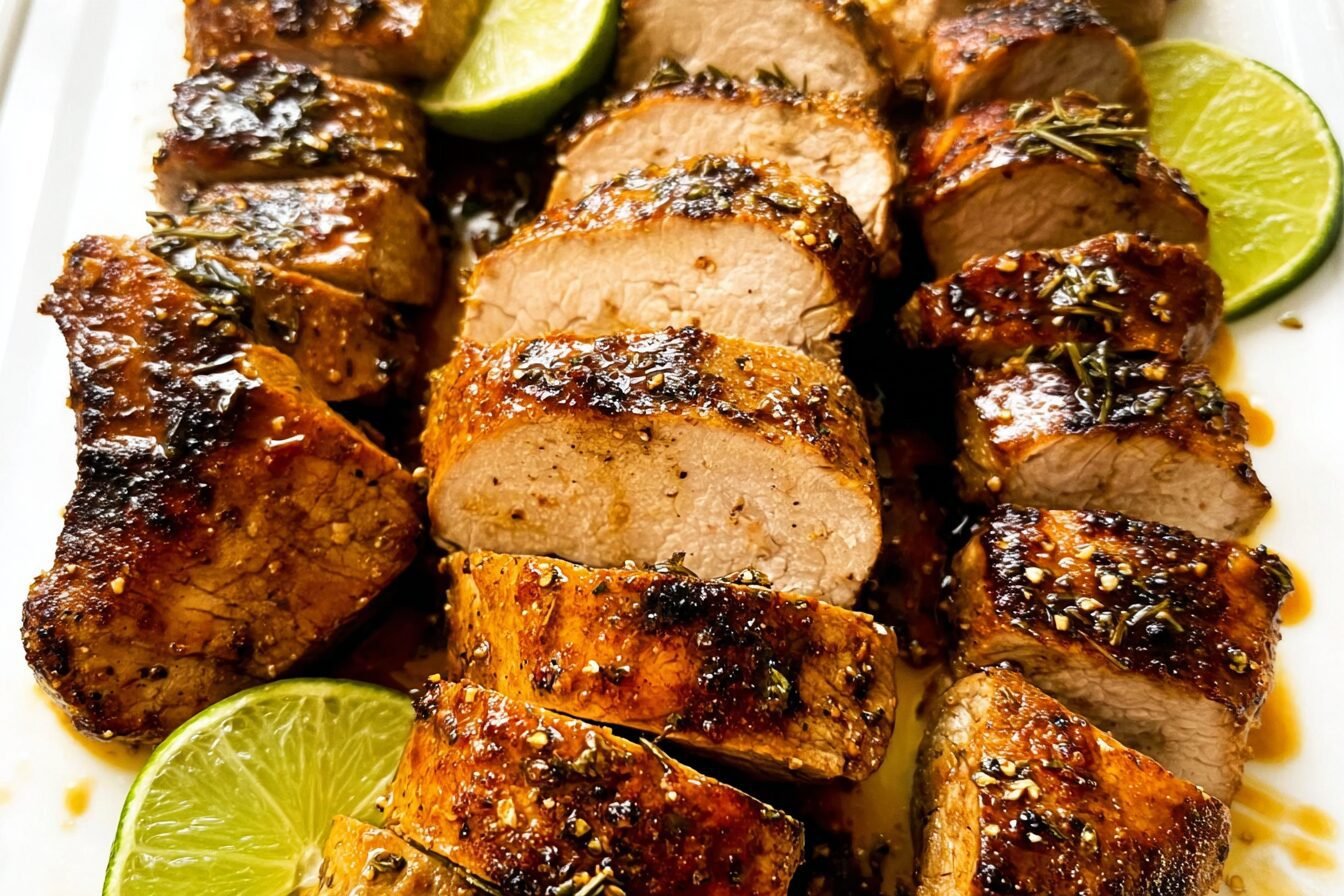 Ginger Lime Pork Tenderloin Recipe With Fresh Zesty Flavors 6 Ginger Lime Pork Tenderloin