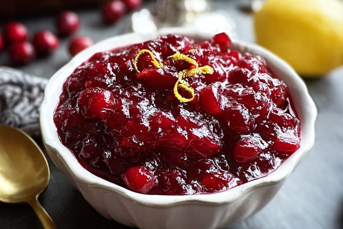 Grand Marnier Cranberry Sauce Recipe With Zesty Orange And Spices 6 Grand Marnier Cranberry Sauce