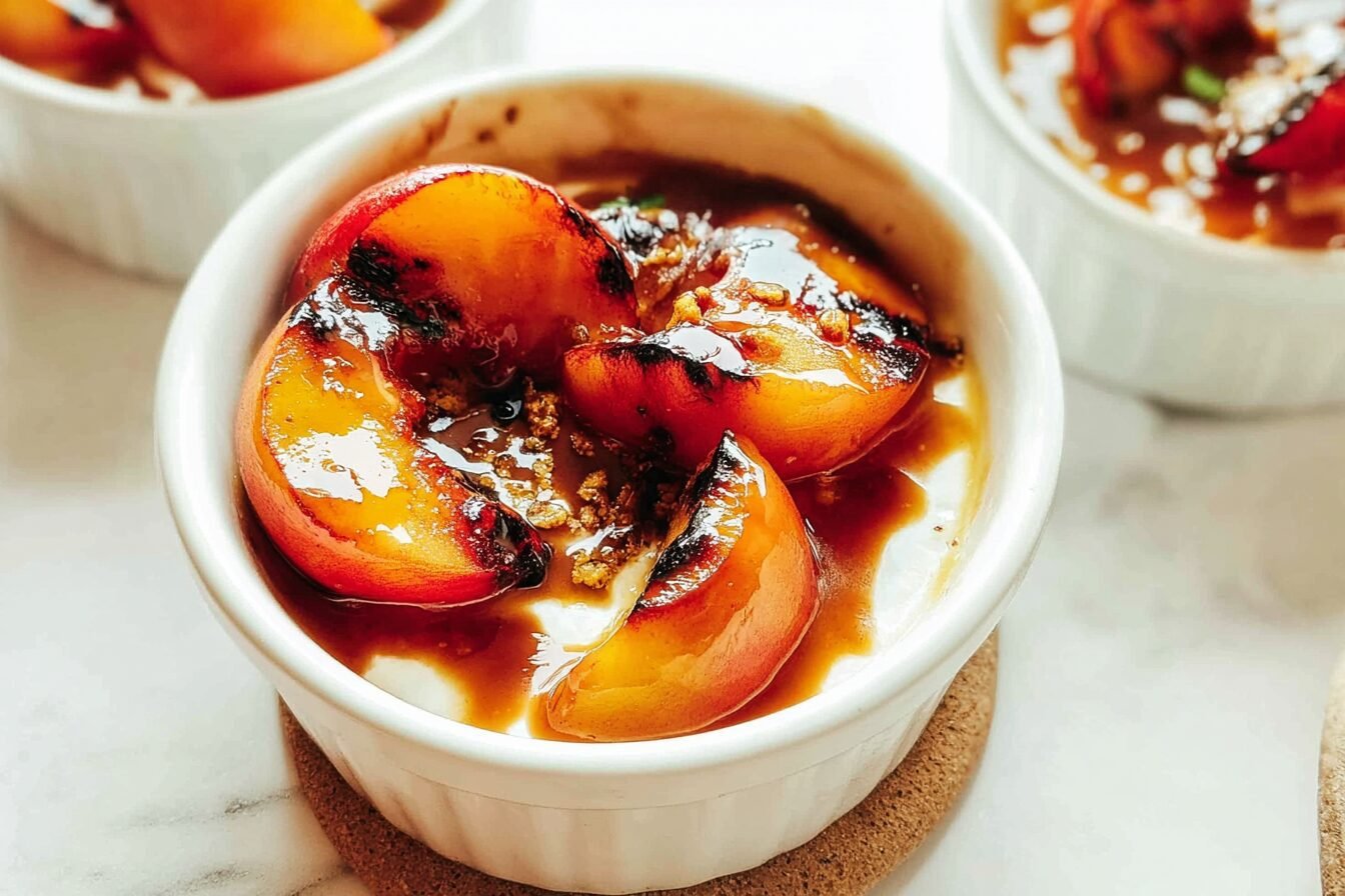 Grilled Peaches