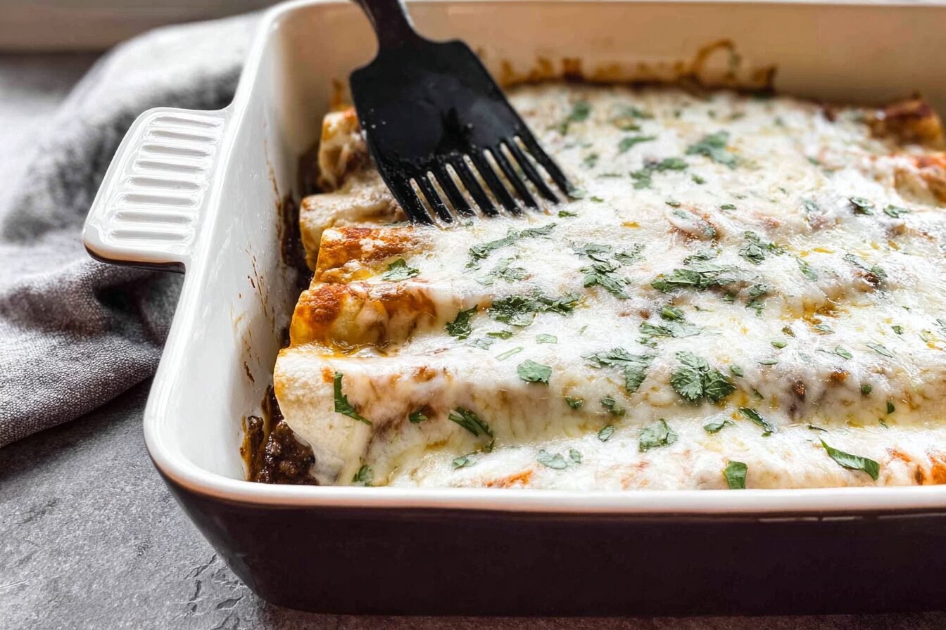 Ground Beef Enchiladas