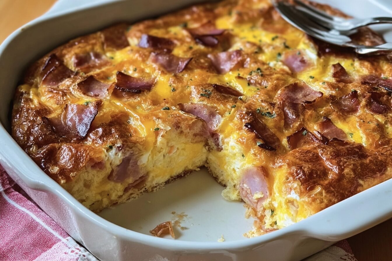 Ham Breakfast Casserole