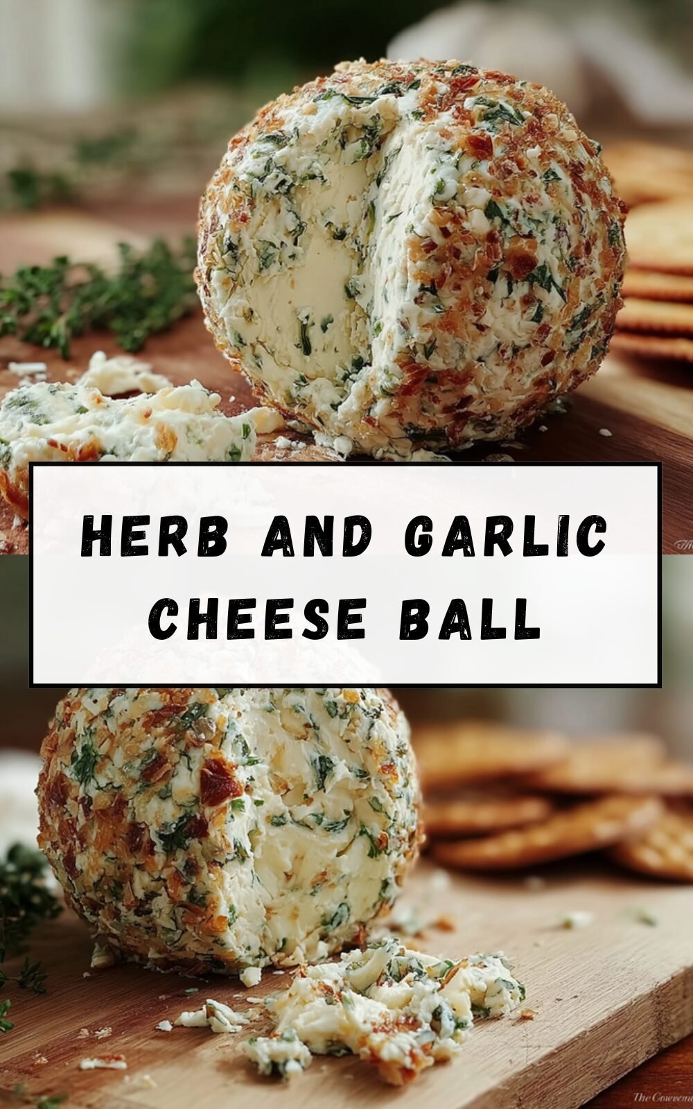 Herb And Garlic Cheese Ball