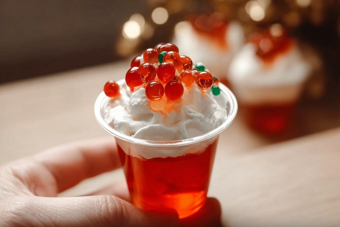 Holly Jolly Fireball Shots