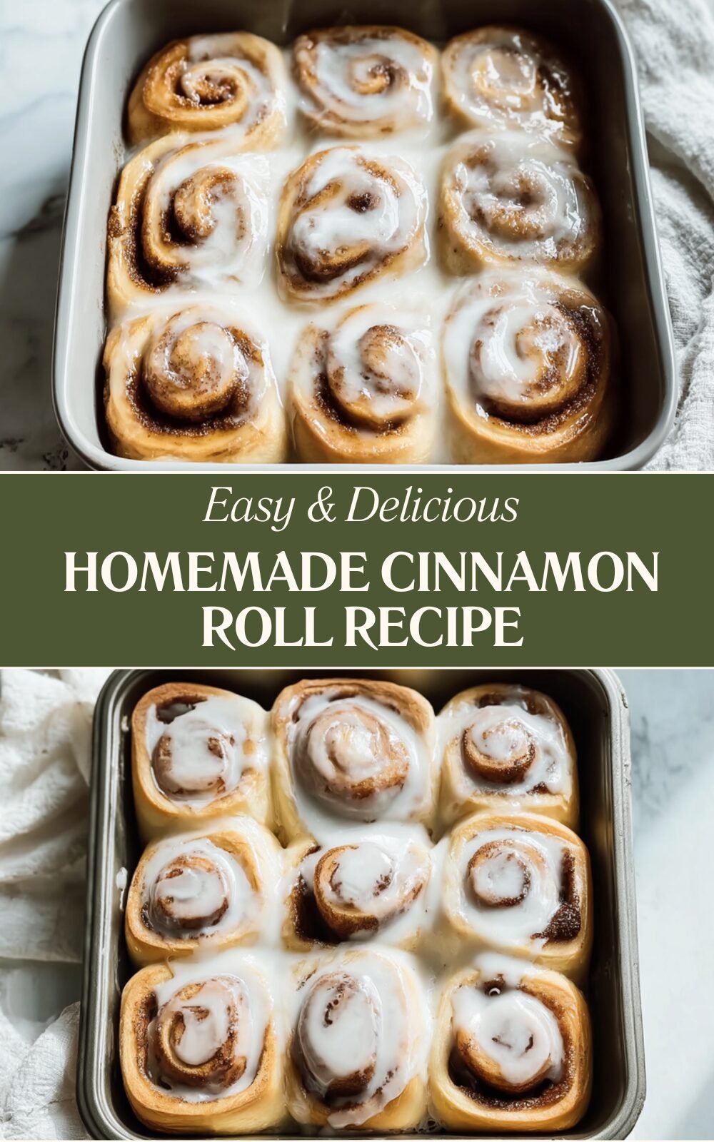 Homemade Cinnamon Roll Recipe