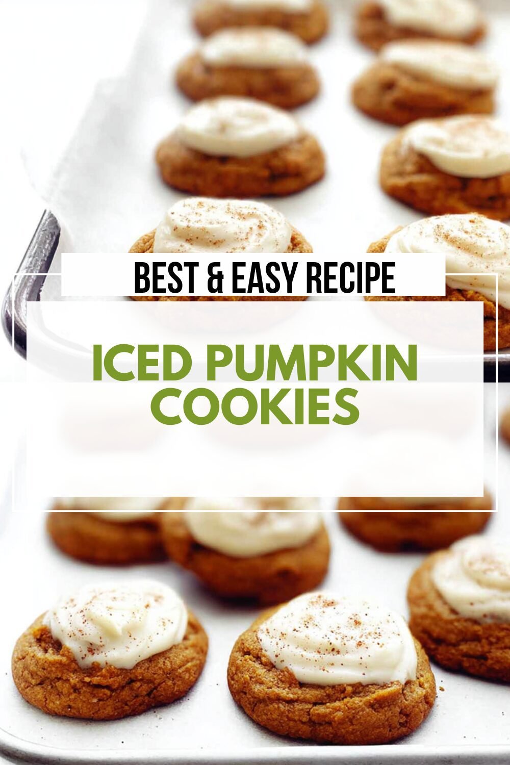Iced Pumpkin Cookies Recipe With Spiced Frosting For Fall Treats 7 Iced Pumpkin Cookies