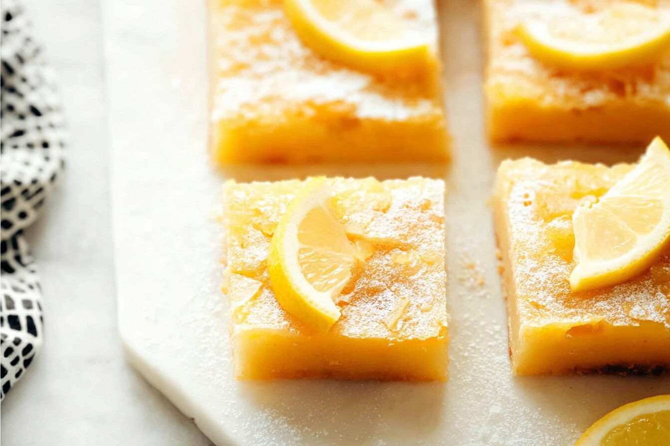 Lemon Bars Recipe Fresh Citrus Dessert With Buttery Crust 6 Lemon Bars
