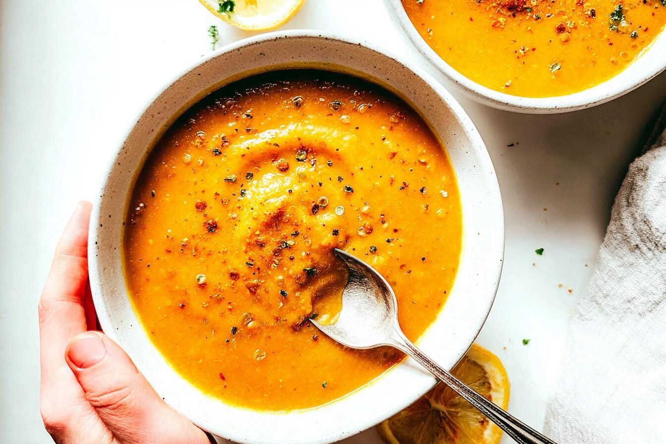 Lemony Lentil Soup Recipe With Zesty Flavor And Simple Ingredients 6 Lemony Lentil Soup