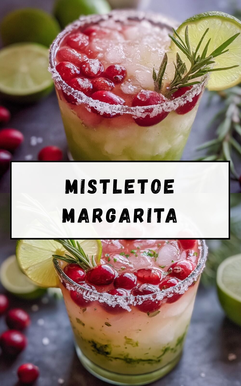 Mistletoe Margarita