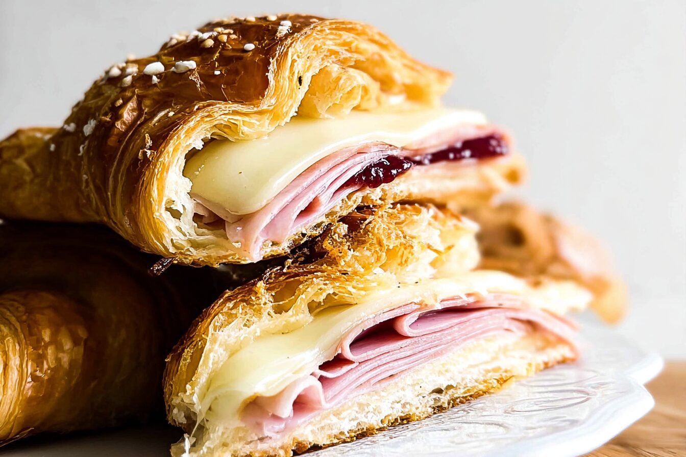 Monte Cristo Croissant Breakfast Sandwich Recipe 6 Monte Cristo Croissant Sandwich