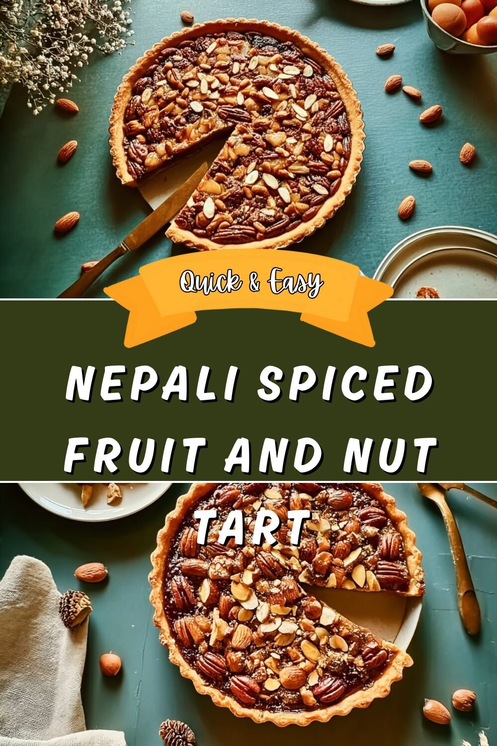 Nepali Spiced Fruit And Nut Tart Recipe For Flavorful Baking 7 Nepali Spiced Fruit And Nut Tart