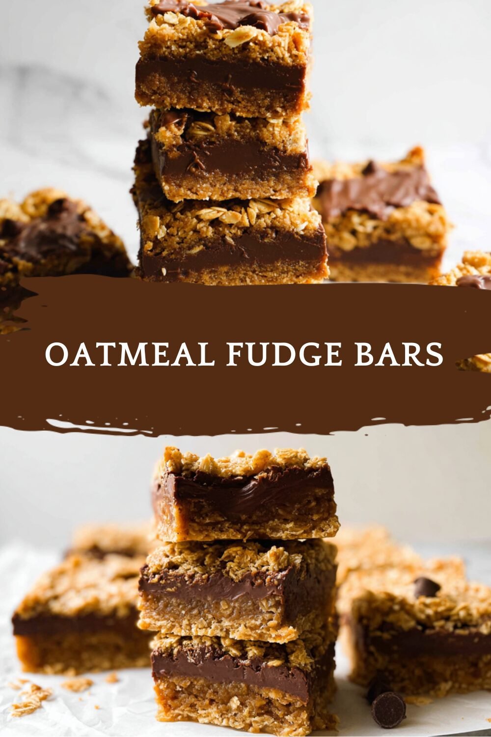 Oatmeal Fudge Bars