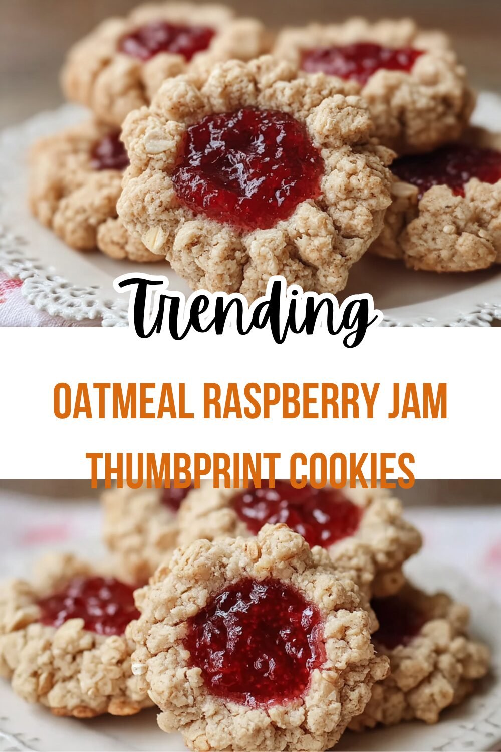 Raspberry Thumbprint Cookies Recipe With Sweet And Tangy Filling 4 Oatmeal Raspberry Jam Thumbprint Cookies