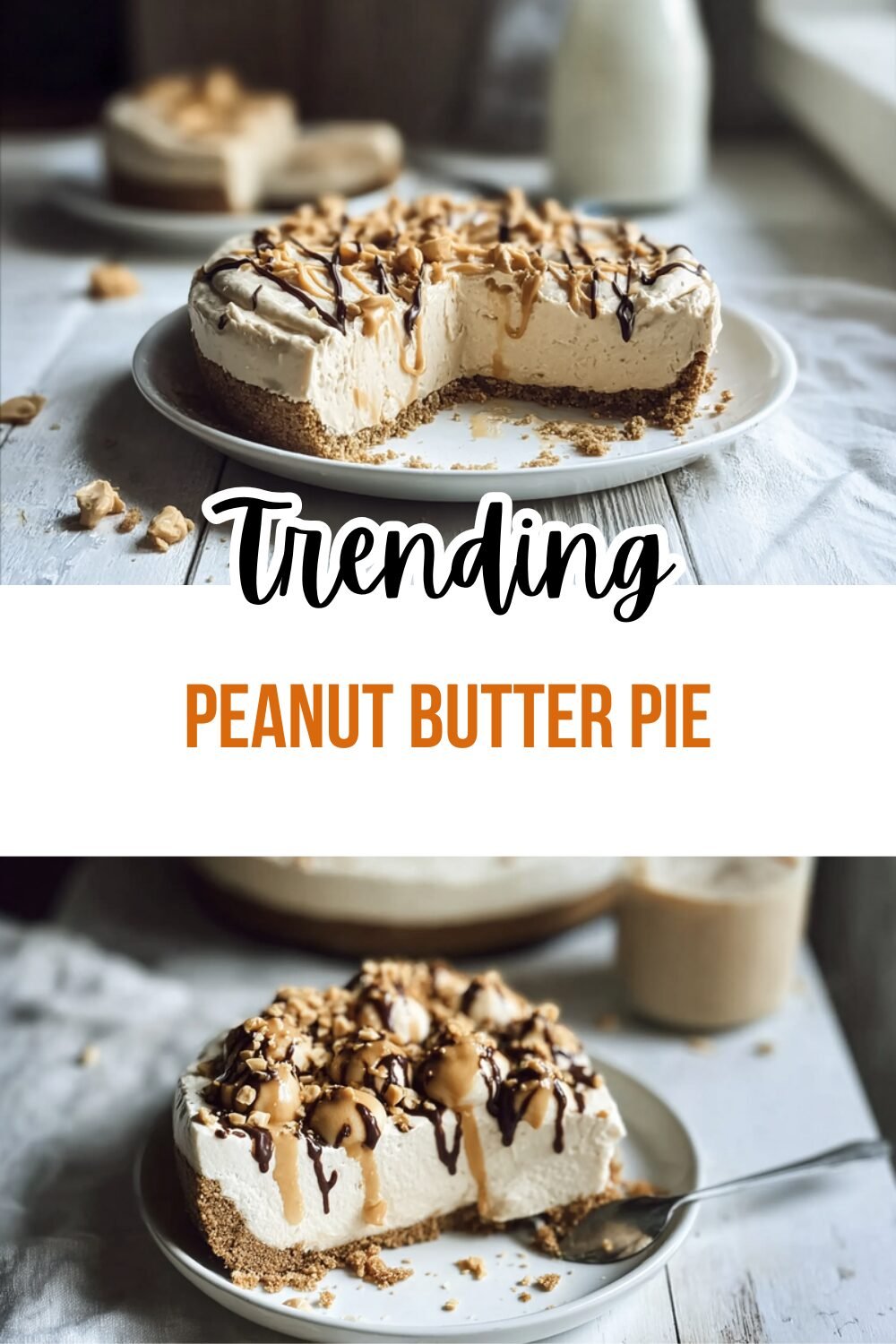 Chocolate Peanut Butter Pie Recipe With Creamy And Crunchy Layers 7 Peanut Butter Pie