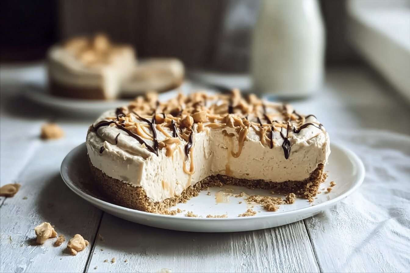 Chocolate Peanut Butter Pie Recipe With Creamy And Crunchy Layers 6 Peanut Butter Pie