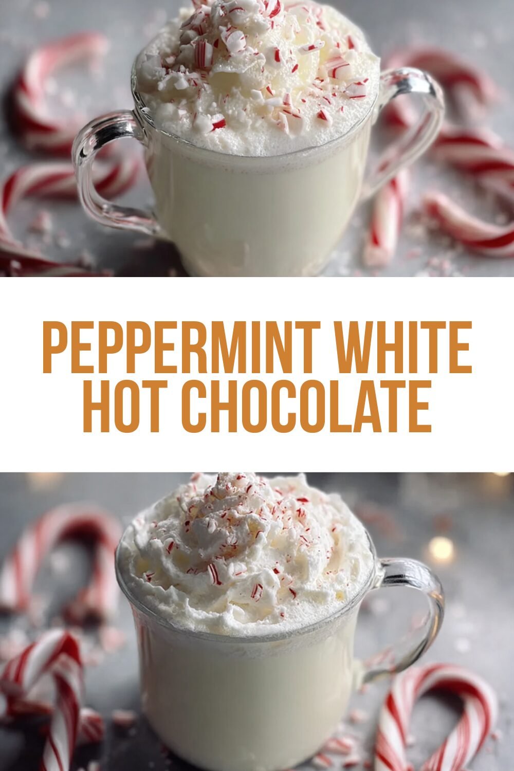 Peppermint White Hot Chocolate