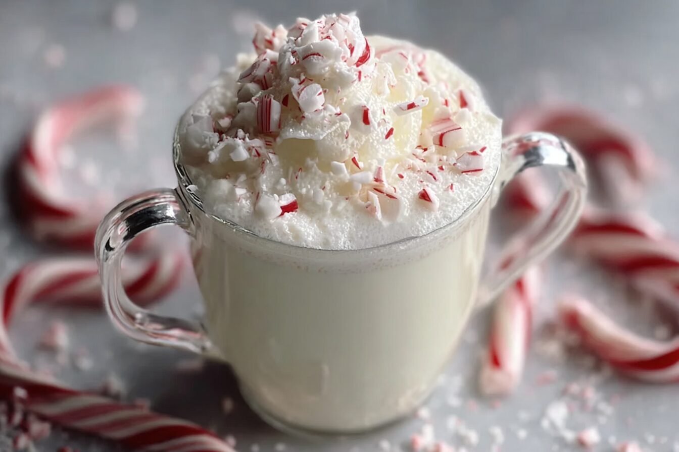 Peppermint White Hot Chocolate