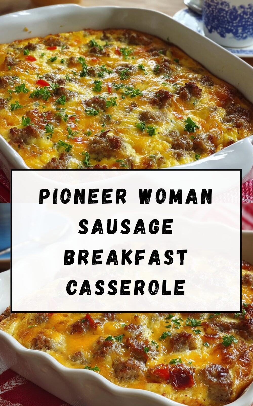 Pioneer Woman Sausage Breakfast Casserole