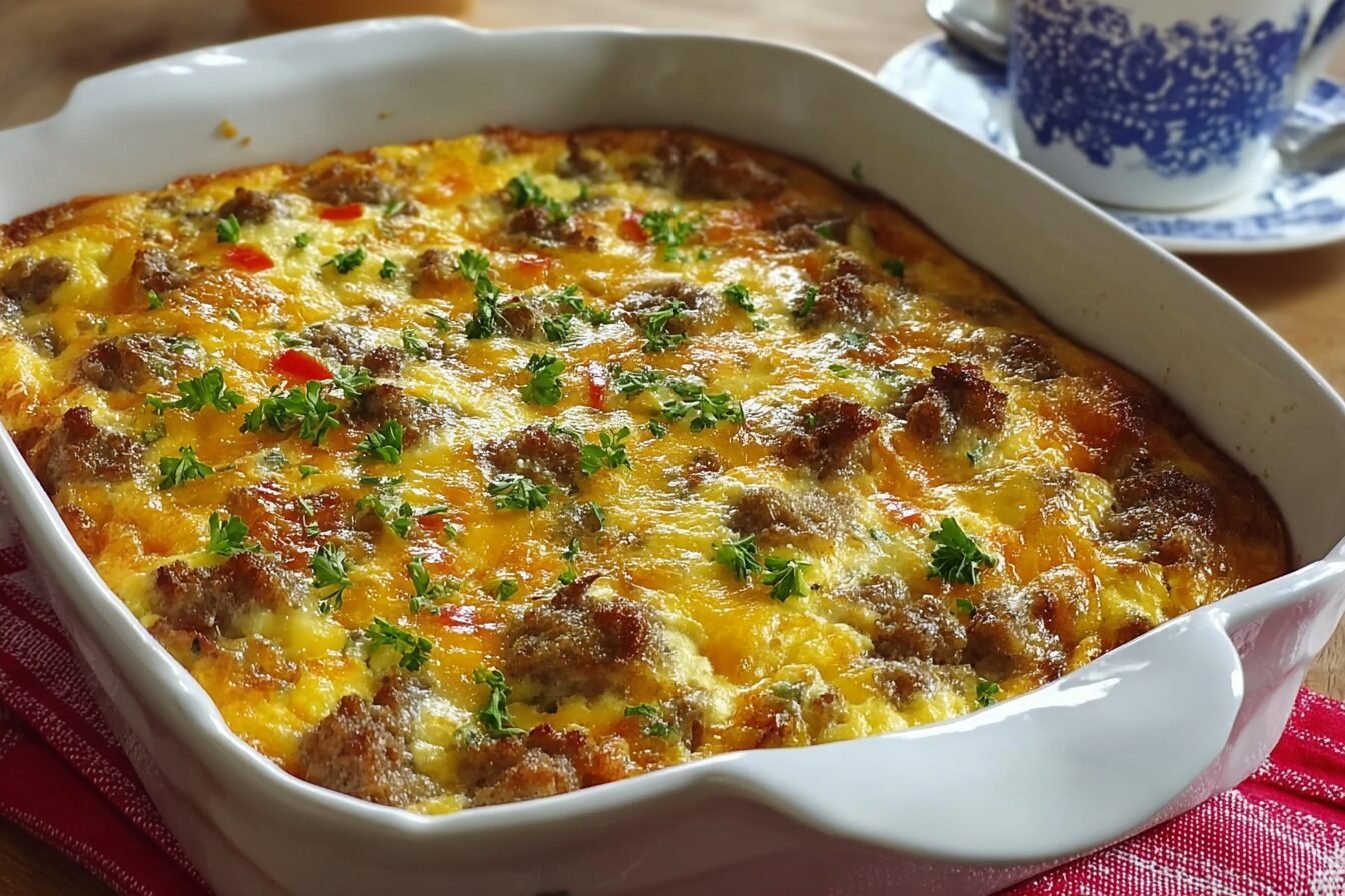 Pioneer Woman Sausage Breakfast Casserole